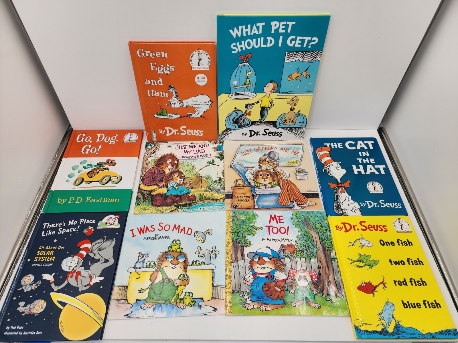 Lot of 10 Beginner Children&rsquo;s Books – HC/PB Mix – Dr. Suess & Little Critter