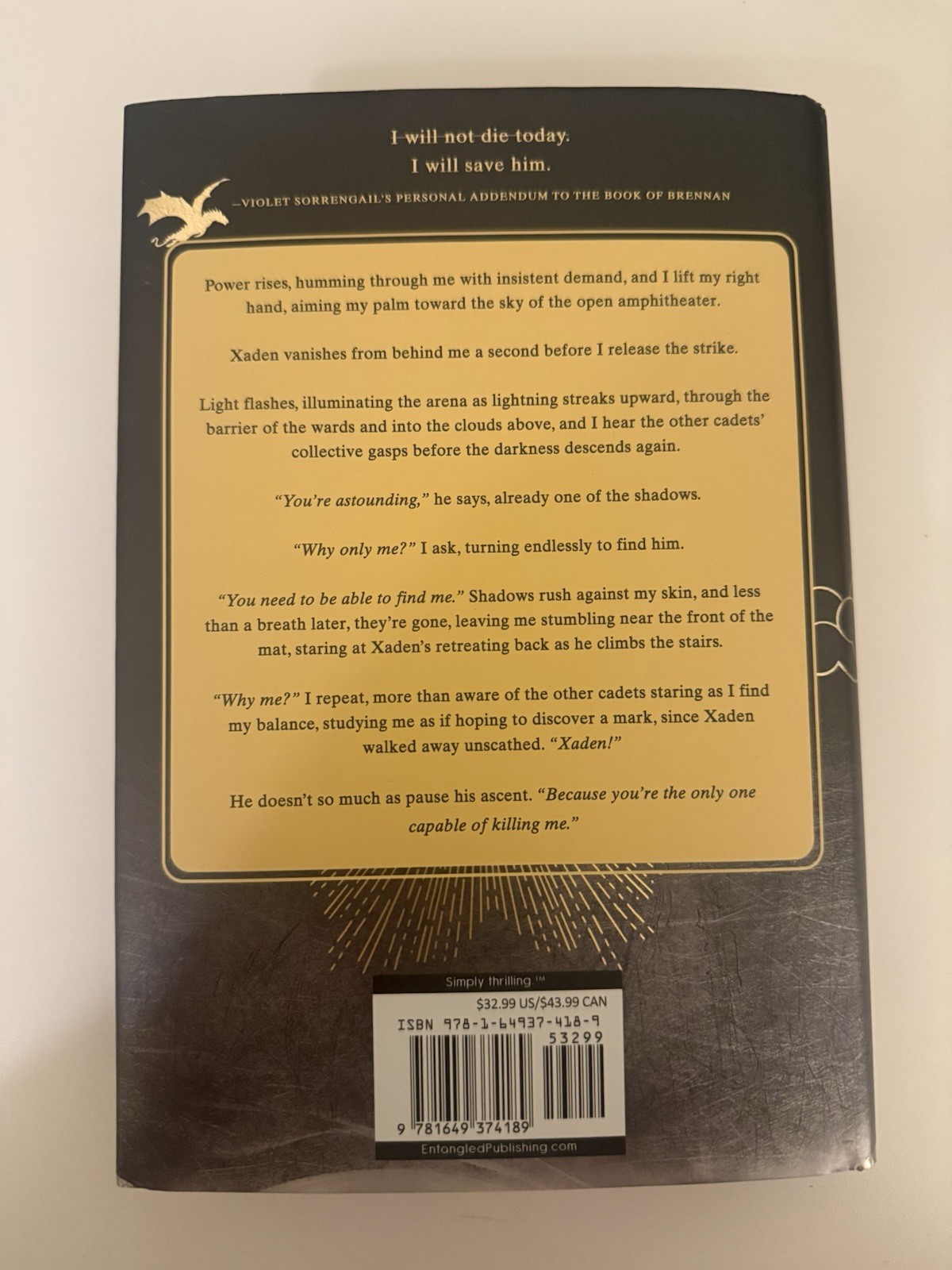 Rebecca Yarros The Empyrean Ser. Fourth Wing, Iron Flame, Onyx Storm Hardcover