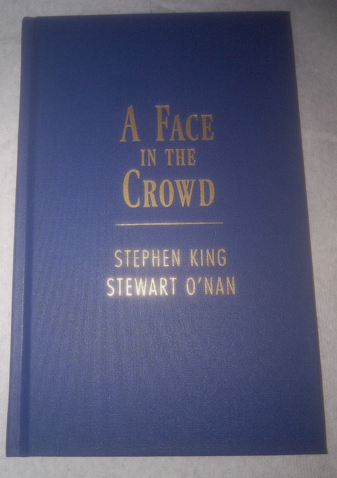 A Face In The Crowd Stephen King CD Pub Signed Ltd Special Artist Ed 1250 Copies