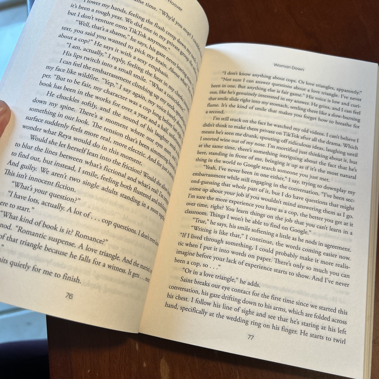 Woman Down Paperback by Colleen Hoover