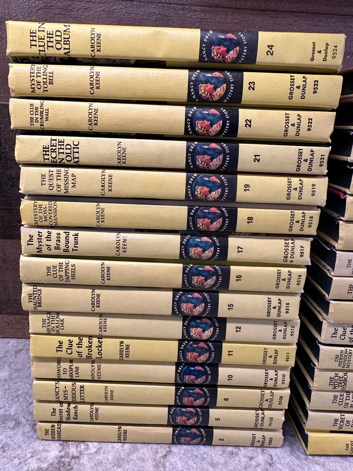 30 Nancy Drew Mystery Stories – All Matte Hardcover Edition Books- 50&rsquo;s and 60&rsquo;s