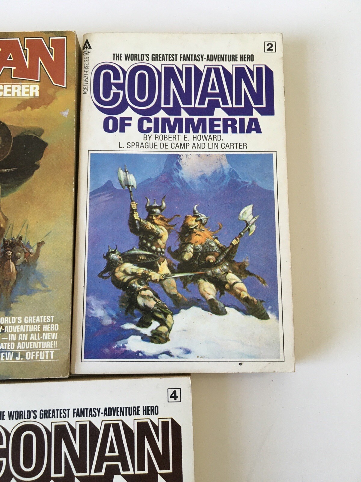 Conan The Barbarian Book Lot Of 3