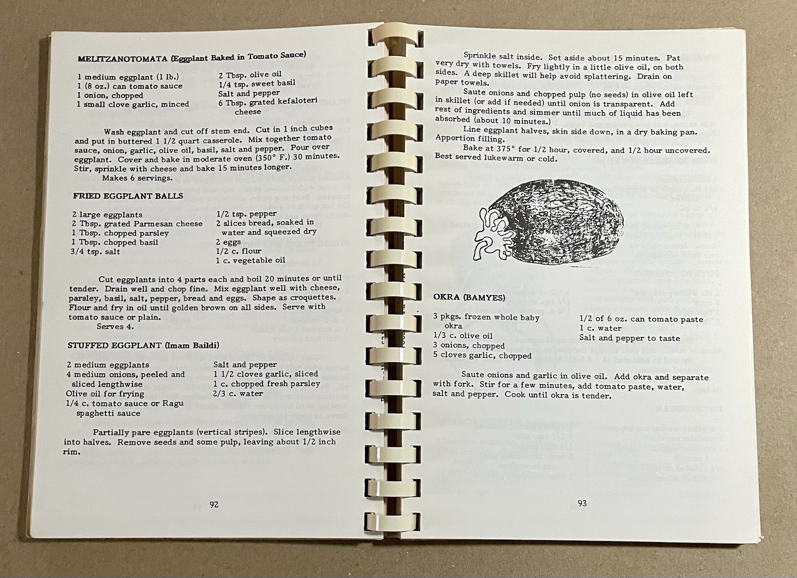 Greek Cooking Cookbook, St. Luke&rsquo;s Greek Orthodox Church, Broomall, PA, 1989 VG+
