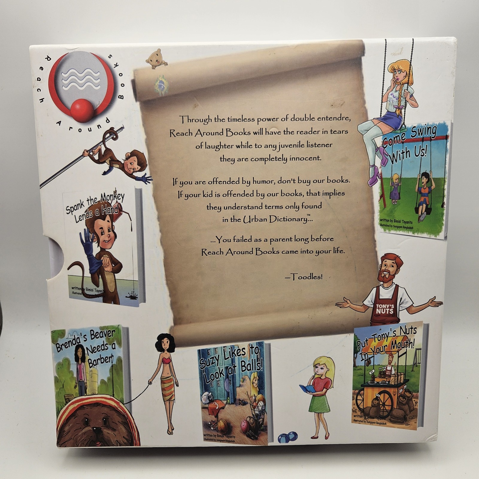 Reach Around Books: Season One Collector&rsquo;s Box, 5-book Set, Great Condition