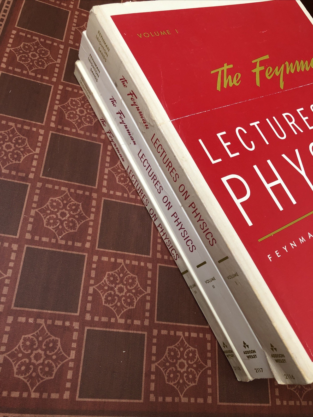 Vintage Vol1,2,3 The Feynman Lectures On Physics Paperback 1977/66