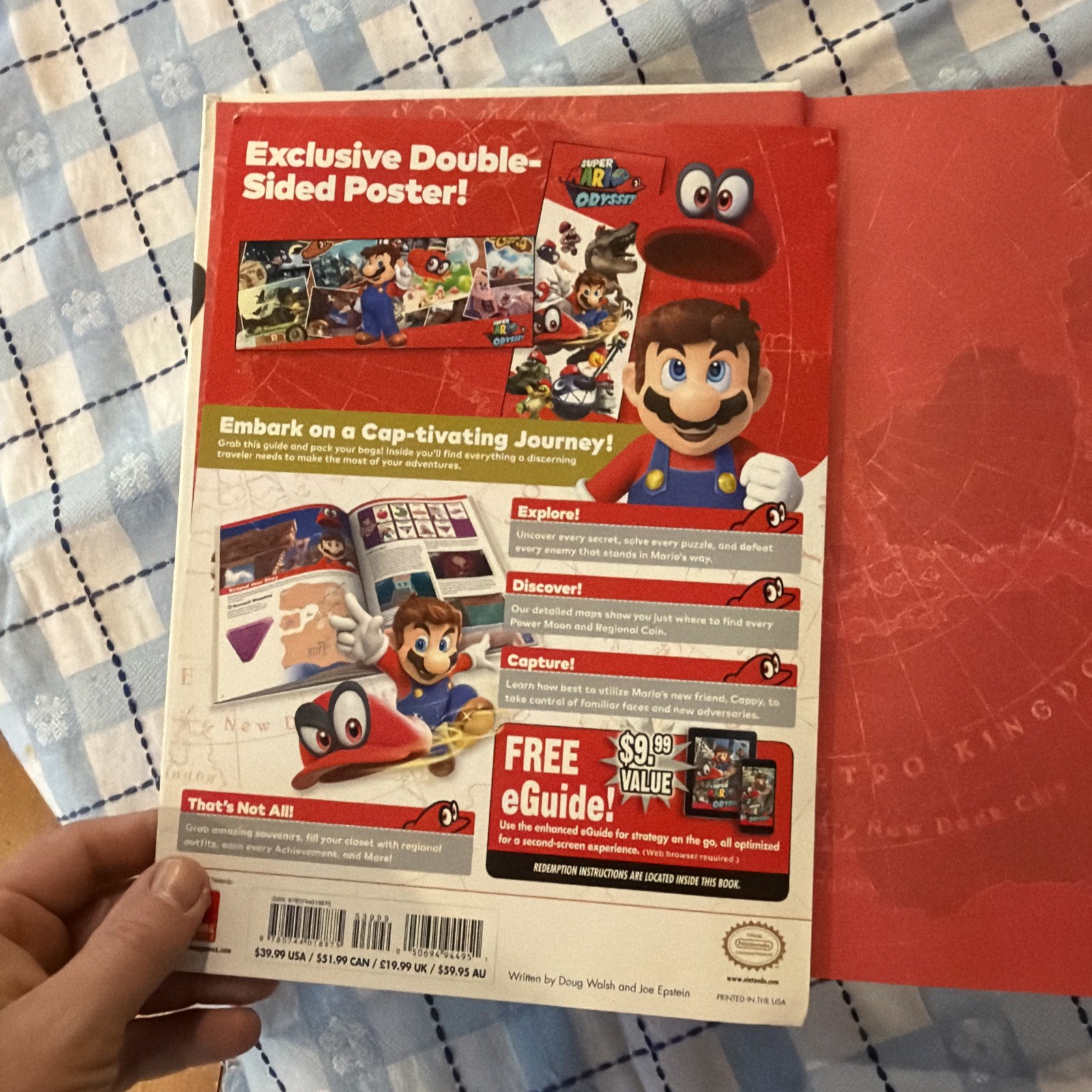Super Mario Odyssey: Prima Collector&rsquo;s Edition Guide Hardcover Book 2017 poster