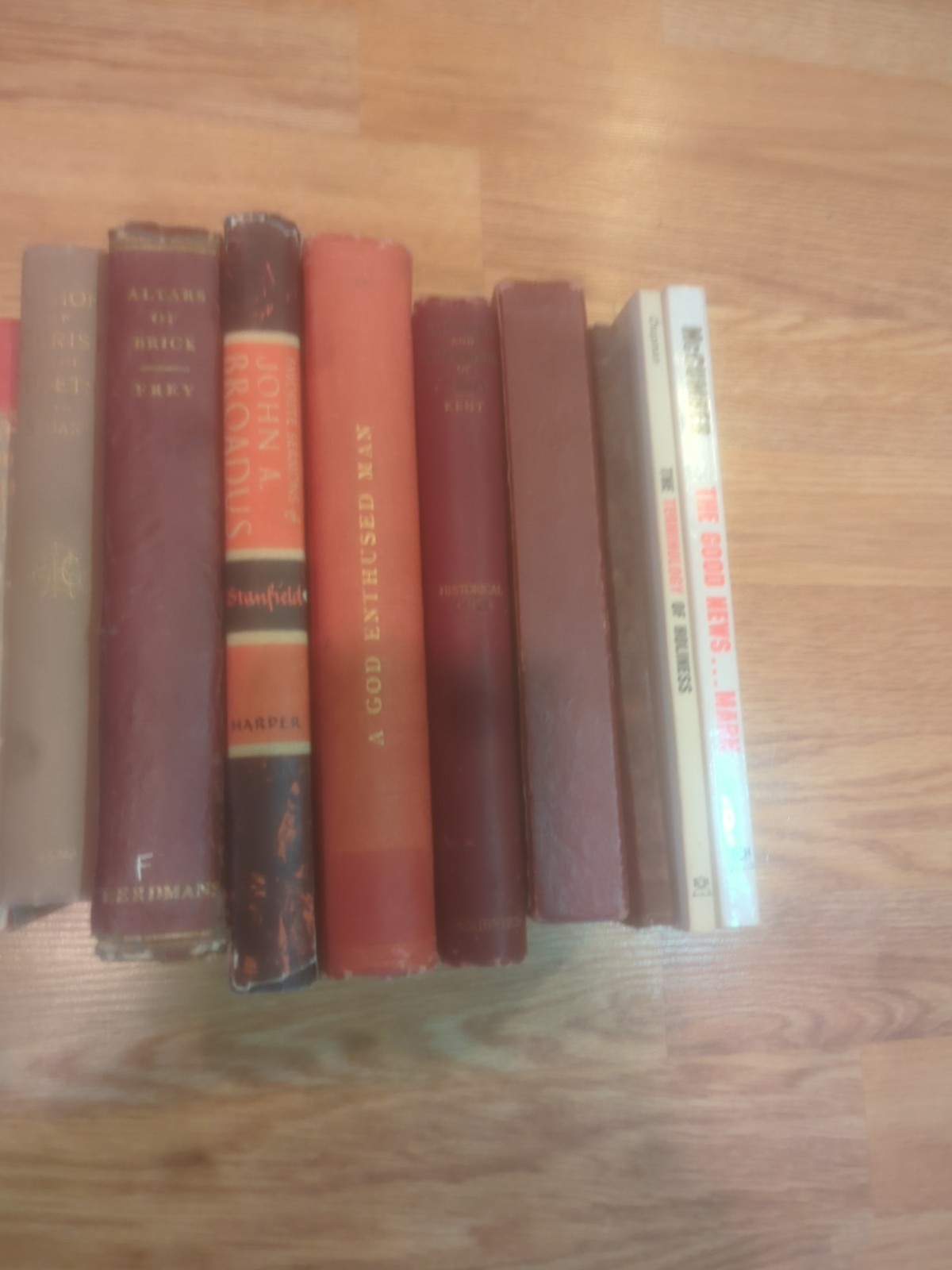 Vintage Lot 27 Christian Sermons Bible Study Commentary Hymnals Pastor&rsquo;s Library