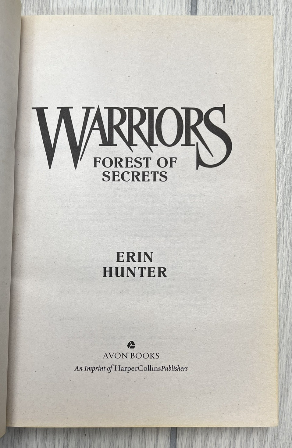 Warriors Book Bundle by Erin Hunter – Fire and Ice & Forest of Secrets Paperback
