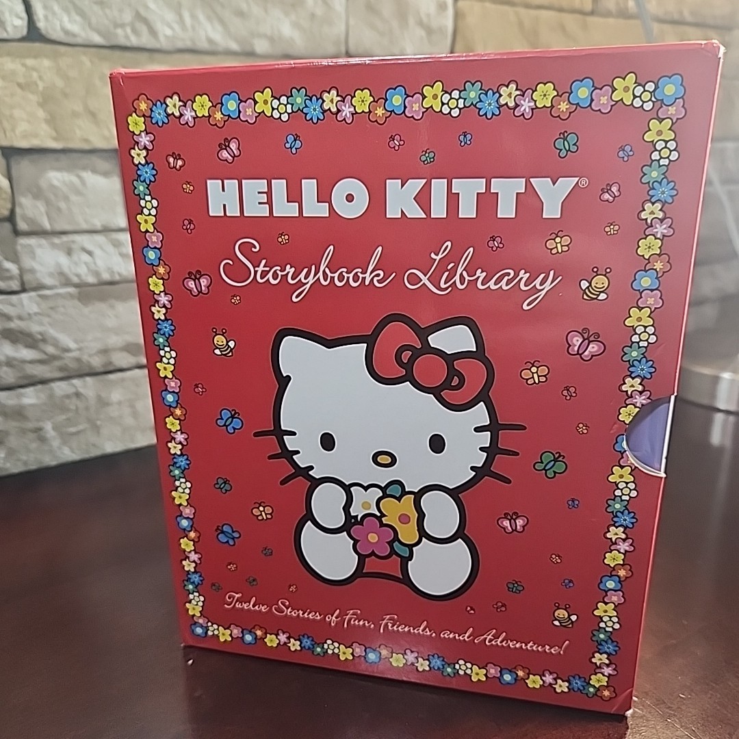 Hello Kitty RARE Storybook Collection Set Of 12 By Sanrio COMPLETE SET IN CASE