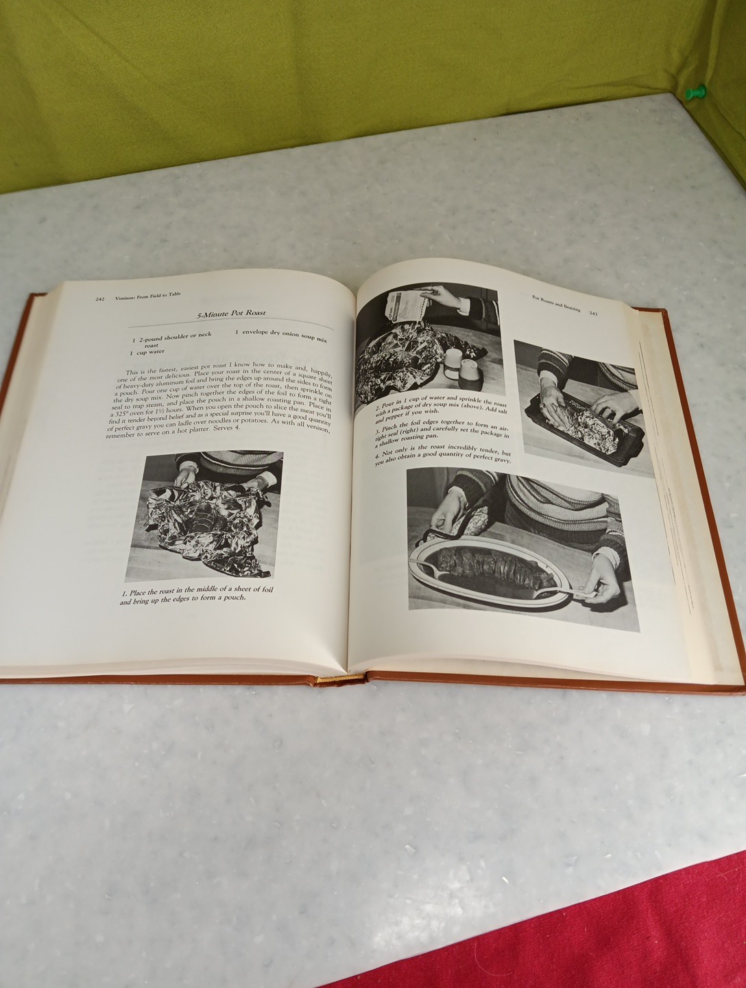 « Venison: From Field To Table » by John Weiss Hard Cover With jacket 1984 nice