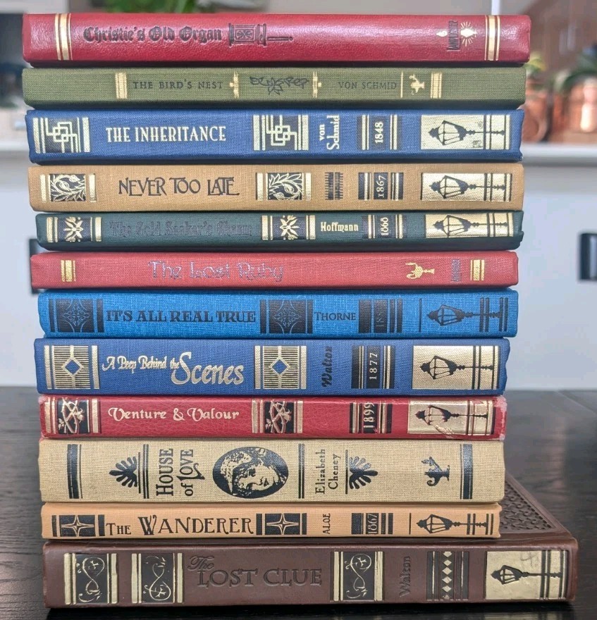 Lot 12 hardcover Lamplighter rare collector’s series books VG Condition