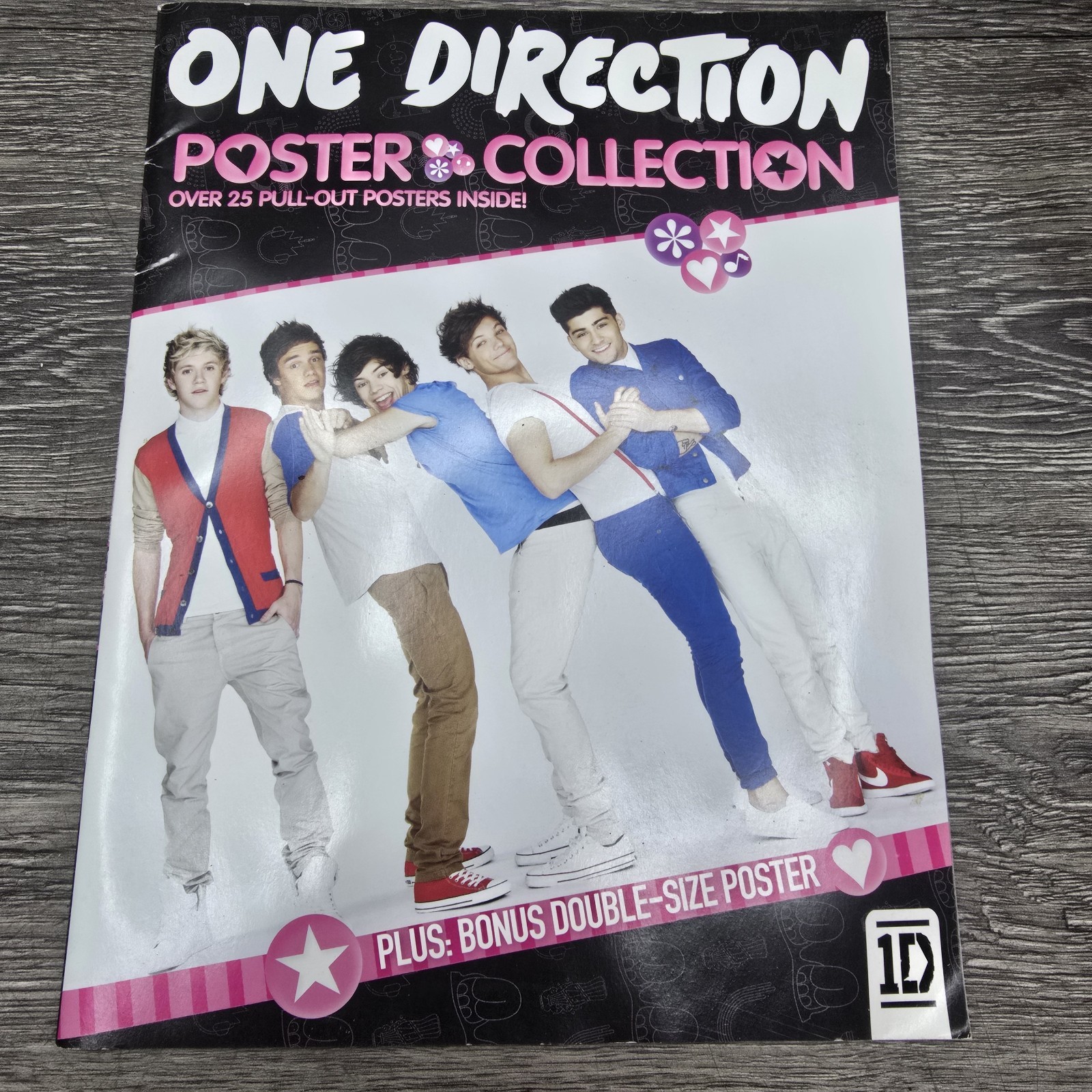 One Direction 1D Official Poster Collection: Bonus Double Poster RARE Version 2