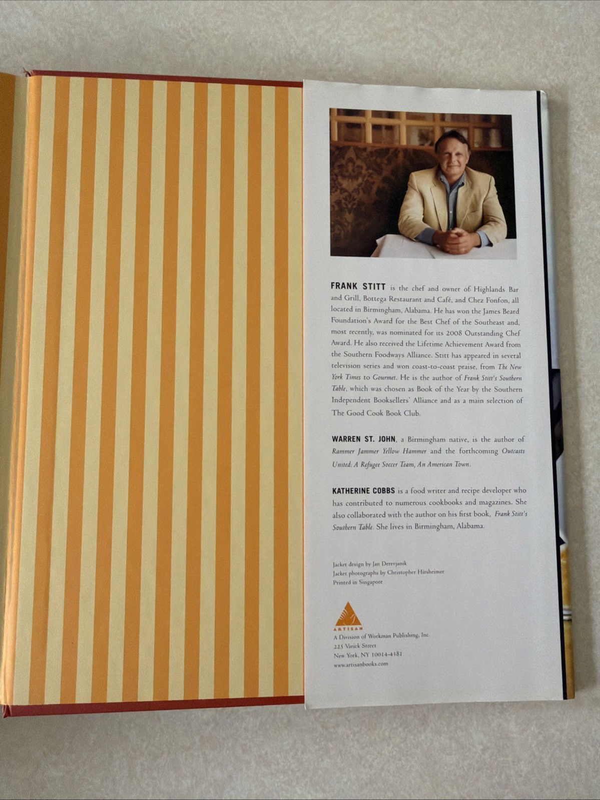 SIGNED Frank Stitt&rsquo;s Bottega Favorita Southern Chef&rsquo;s Love Affair w Italian Food