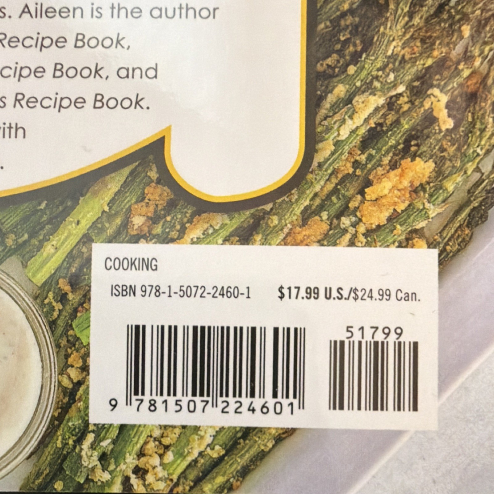 Aileen Clark I Love My Air Fryer Comfort Food Recipe Book PB Adams Media