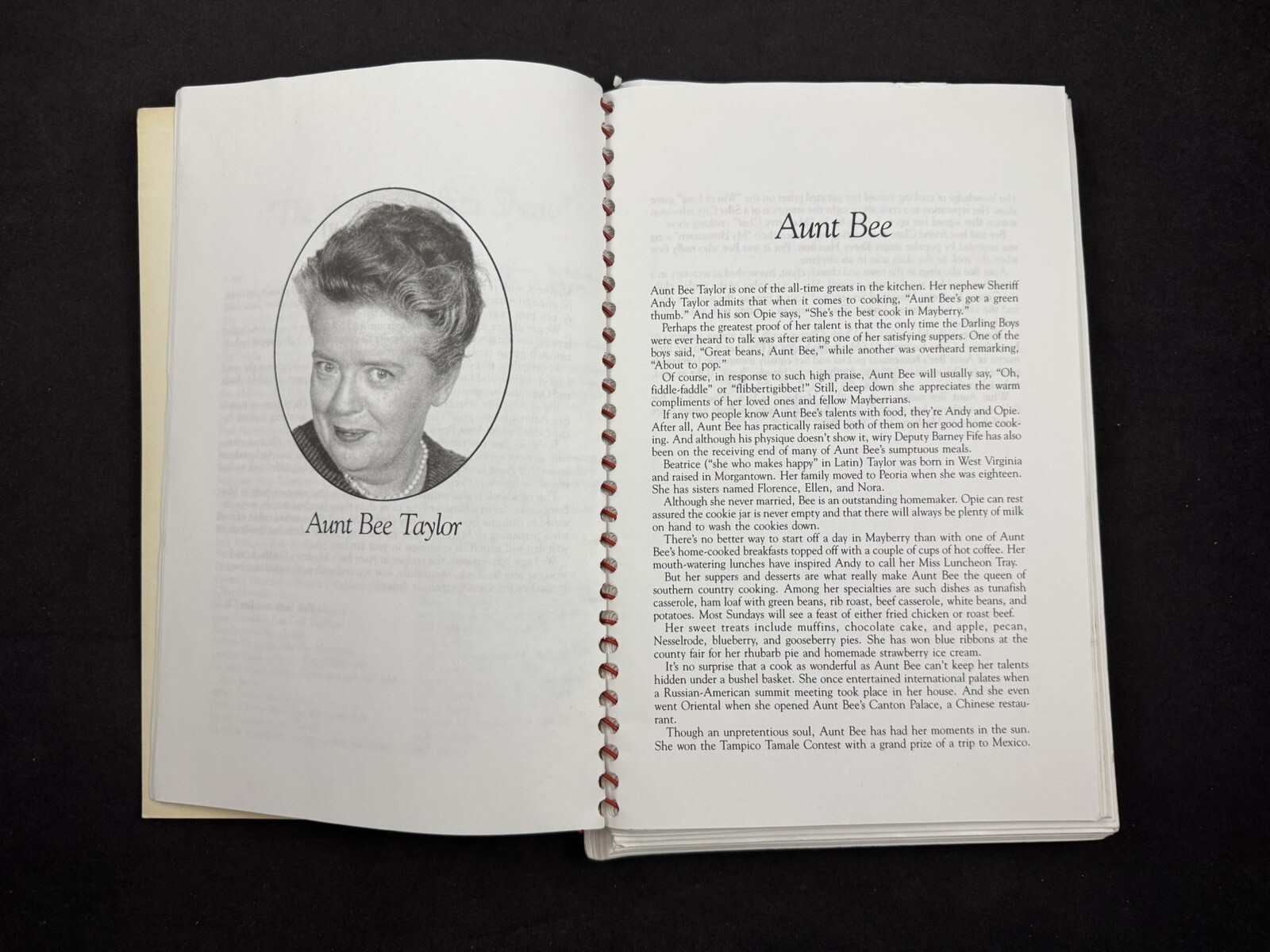 Aunt Bee&rsquo;s Mayberry Cookbook by Ken Beck & Jim Clark (1991)