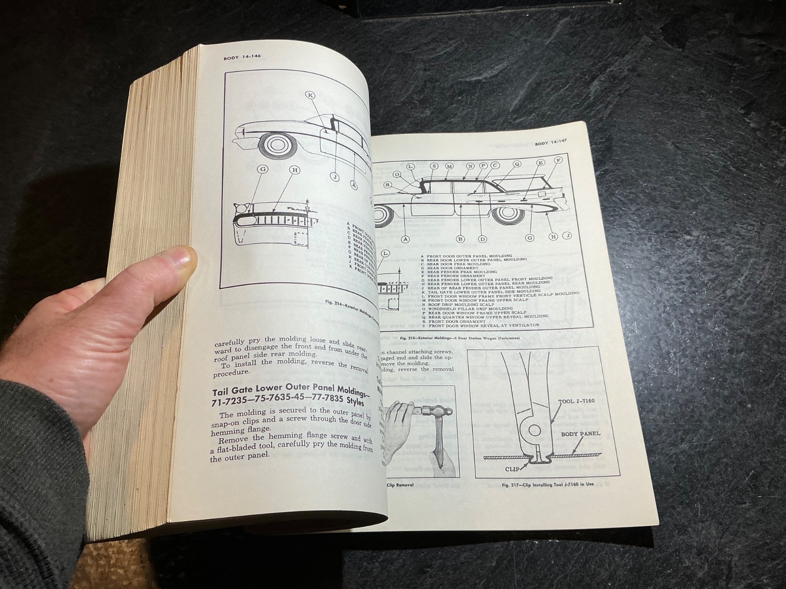 1959 Pontiac 7000 Series Maintenance Manual Parisienne Laurentian Strato-Chief