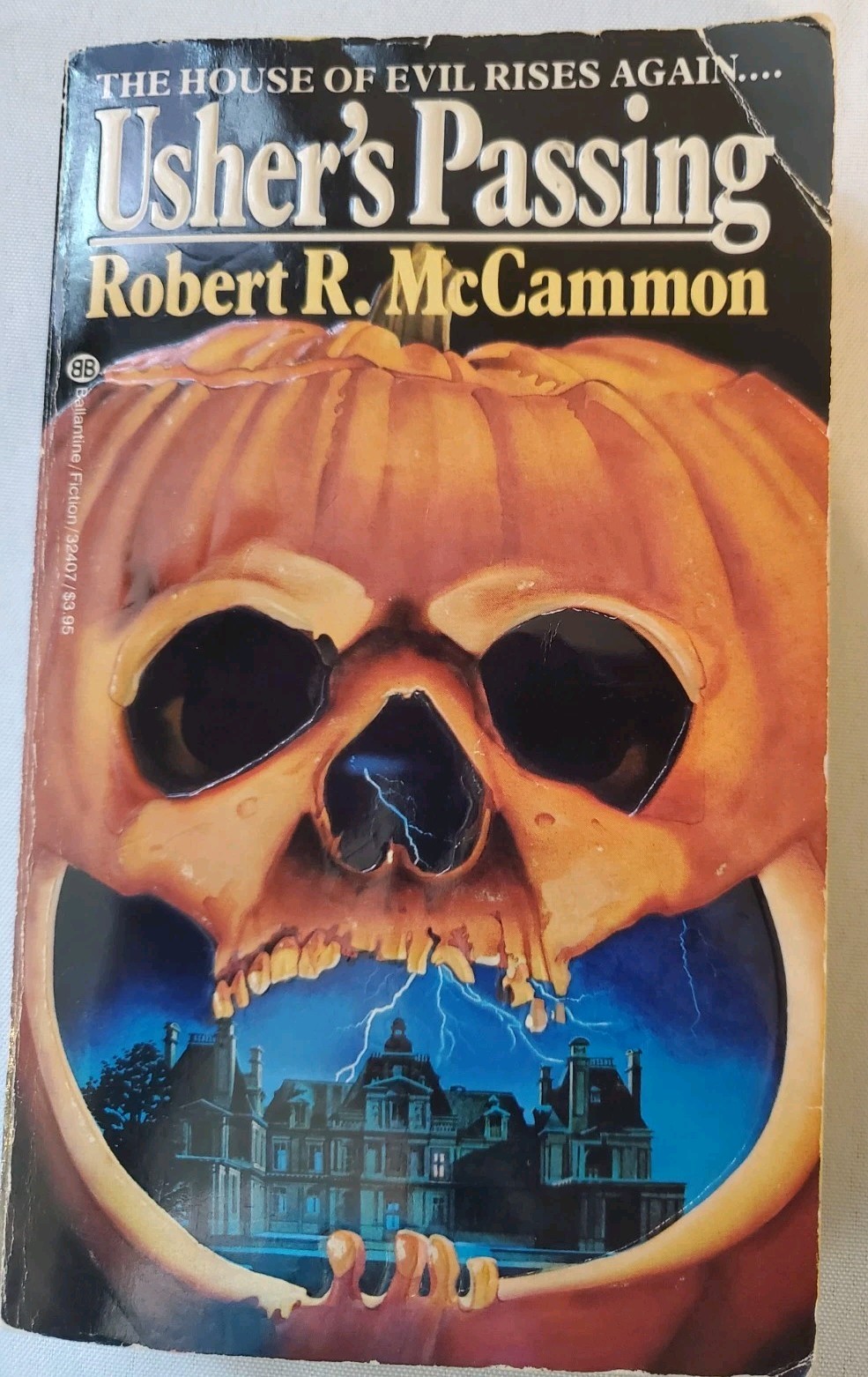 Usher&rsquo;s Passing Robert R. McCammon 1st Ballentine Printing Vintage Paperback