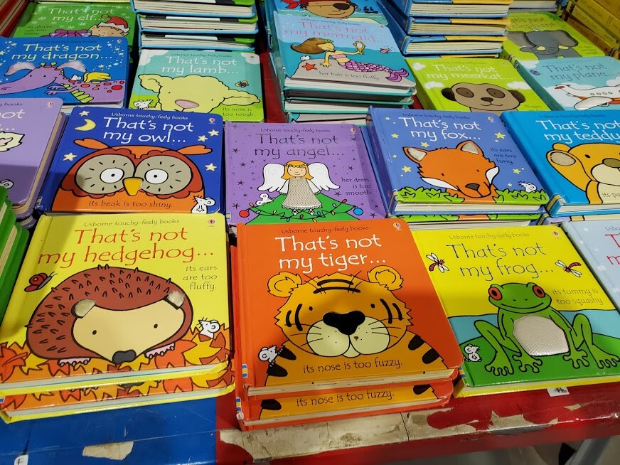 LOT OF 5 USBORNE KIDS TOUCHY-FEELY « THAT&rsquo;S NOT MY » BOARD BOOKS – RANDOM *MIX*