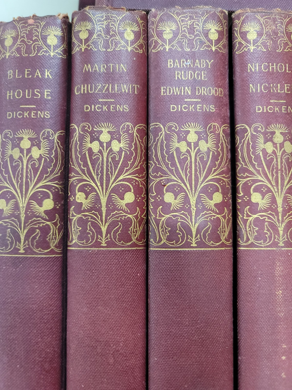 The Works of Charles Dickens 14/15 Volumes, 1902-1906, Club Edition Illustrated