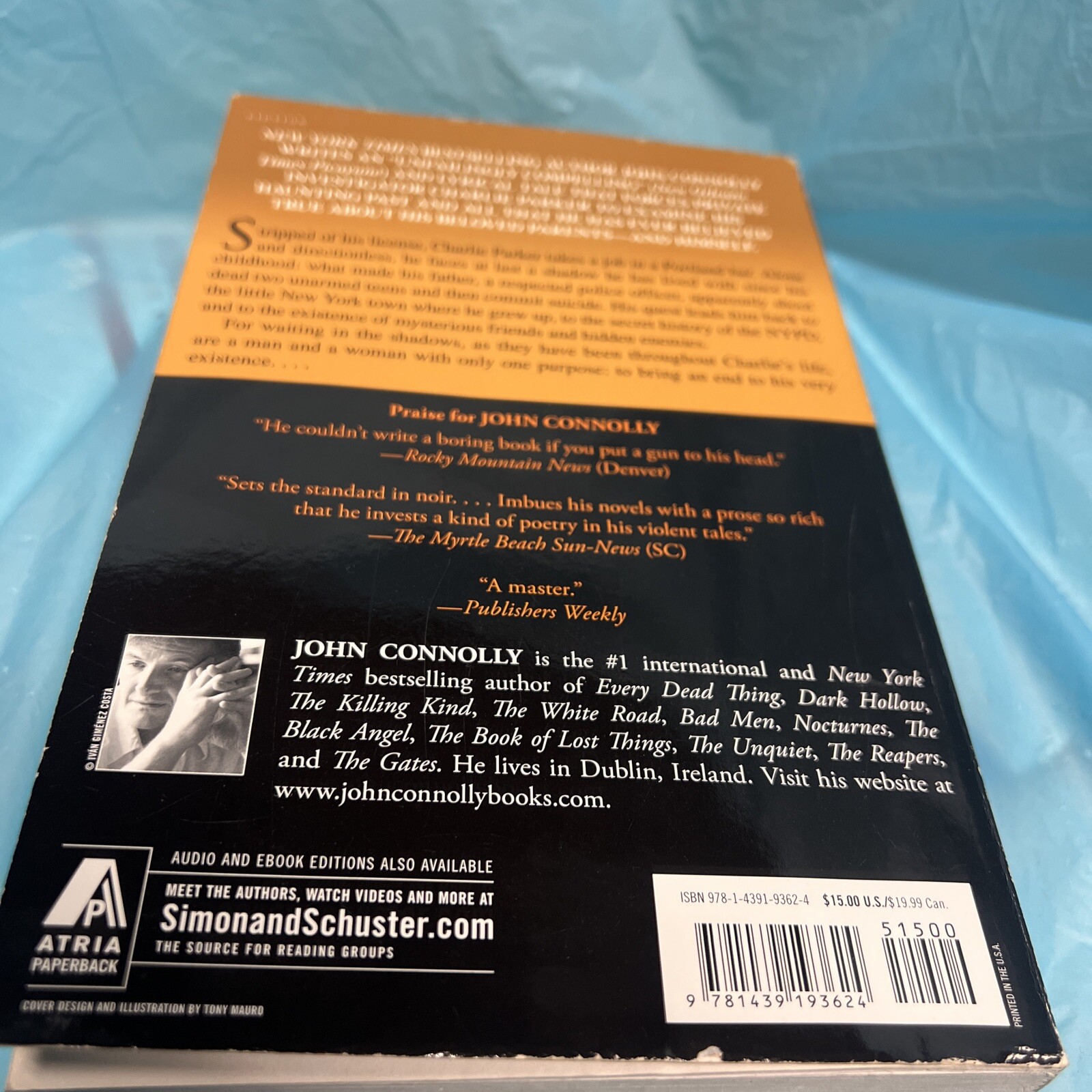The Lovers: Charlie Parker Series- John Connolly, Actual book no guessing