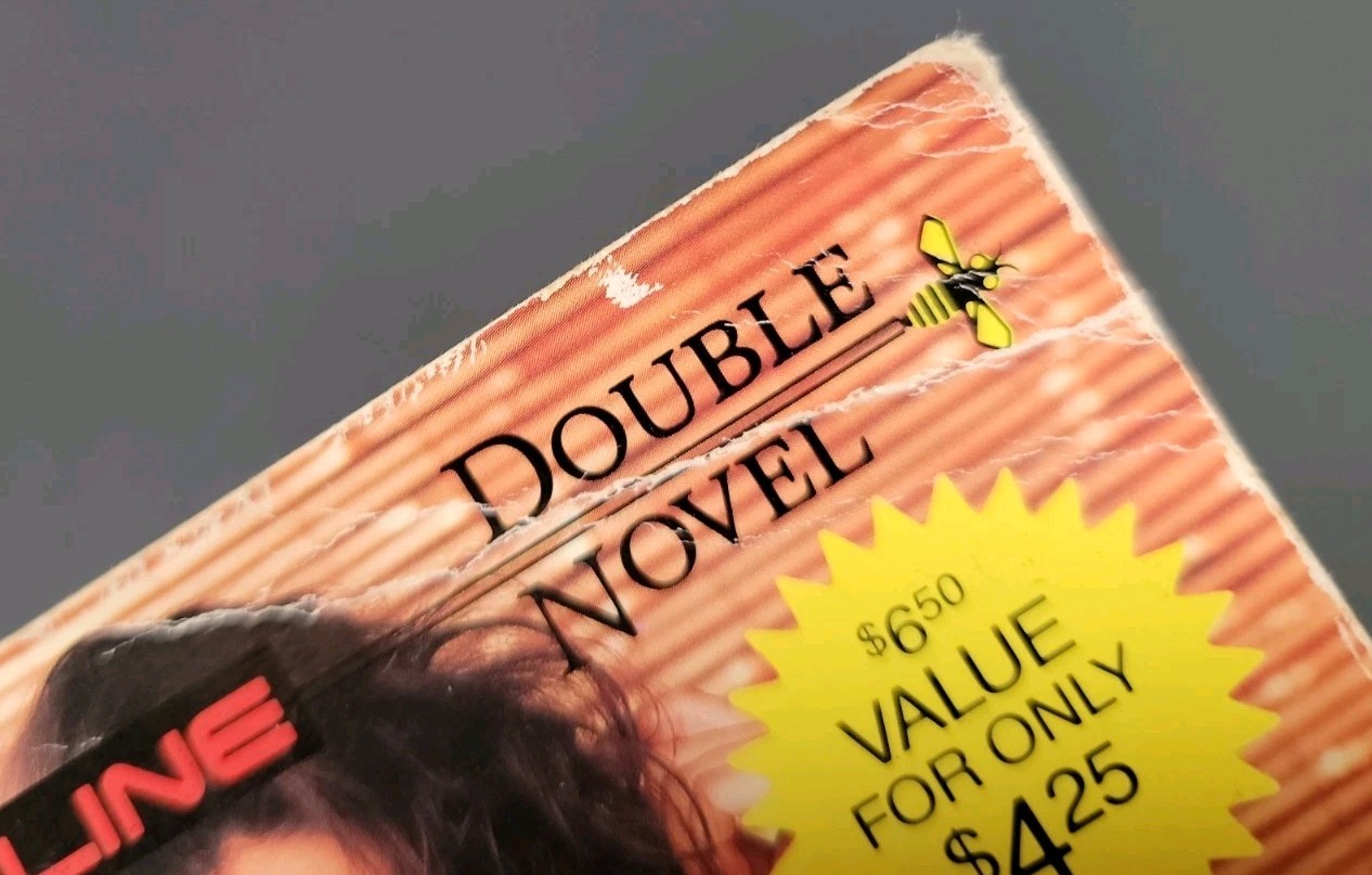 Lot of 4 1980&rsquo;s Vtg Paperback Beeline Double Novels SC