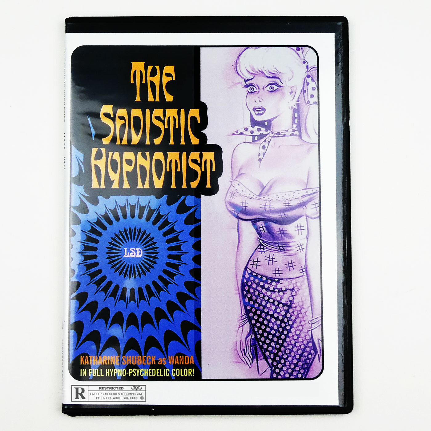 THE SADISTIC HYPNOTIST 1969 Cult B-Movie Hypnosis DVD 1960&rsquo;s Hypnotism Film