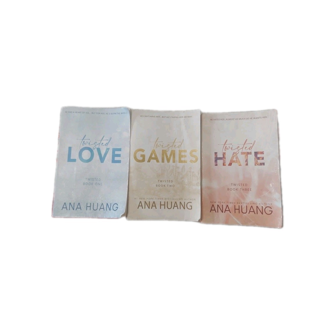 Twisted Series Collection by Ana Huang, Paperback -Love, Games, Hate (VERY GOOD)