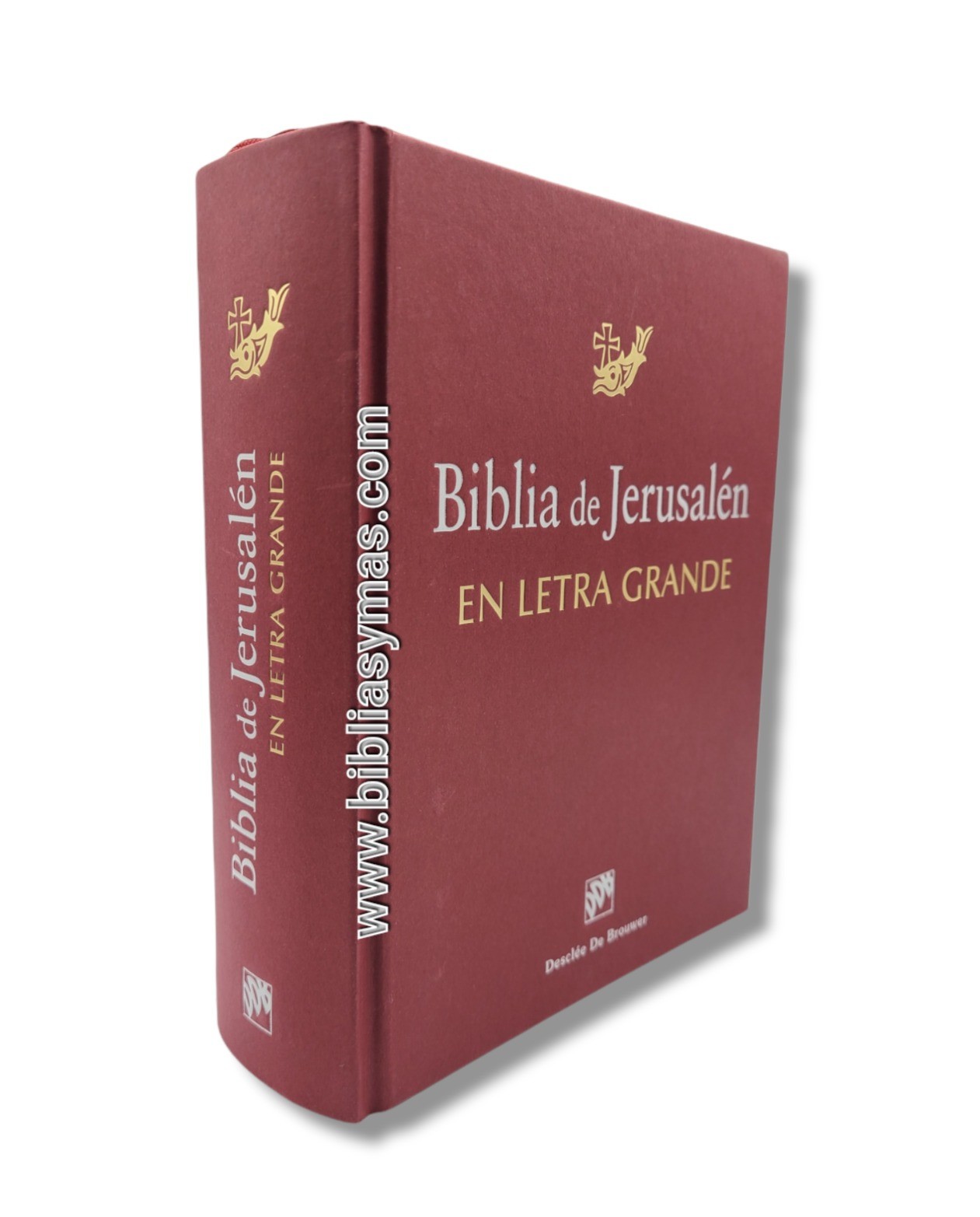 Biblia de Jerusalen Edicion Revisada y Ampliada letra grande Indices Catolica