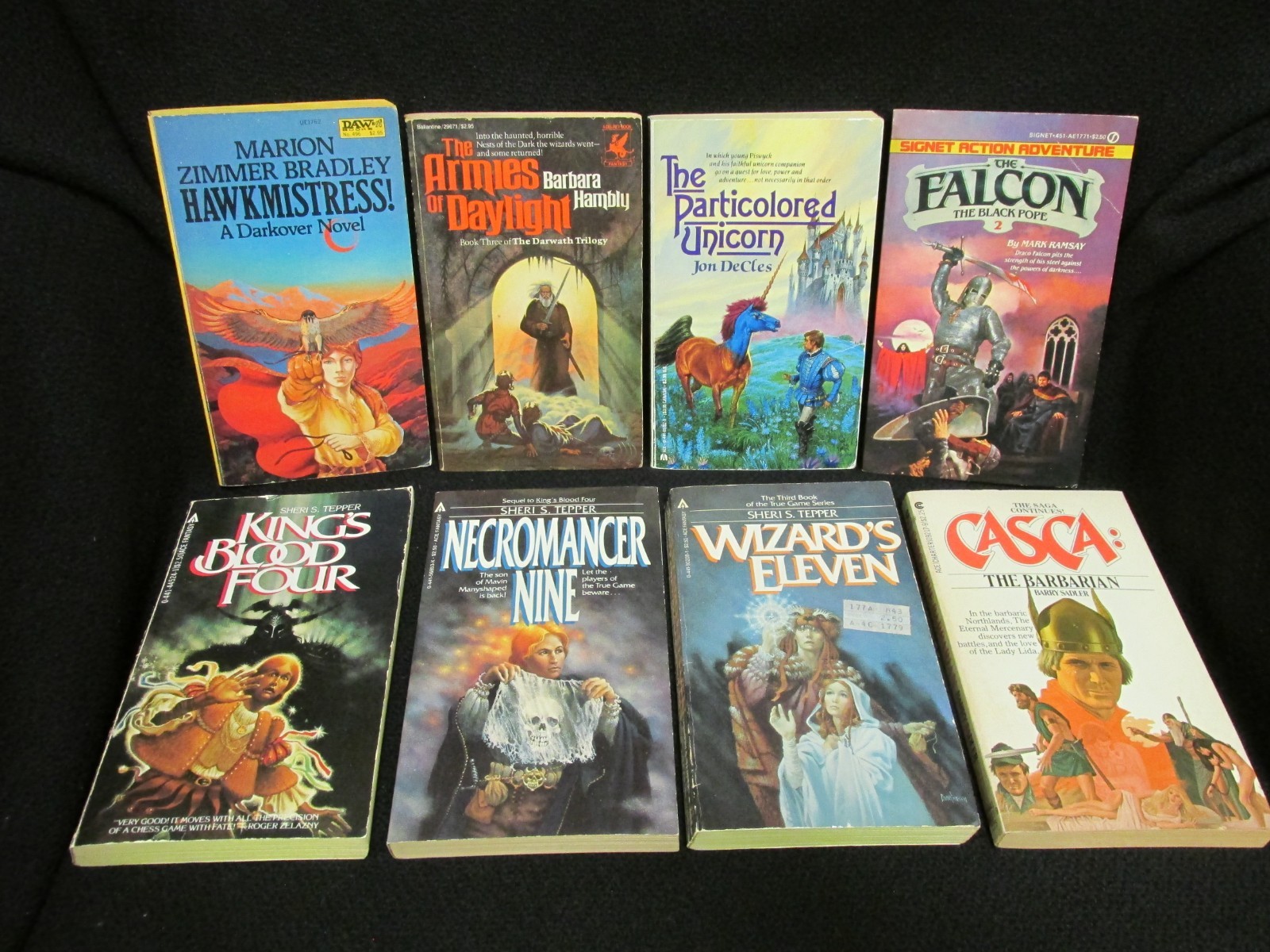 Vintage 1980&rsquo;s Fantasy Paperback Book Lot of 14 Titles