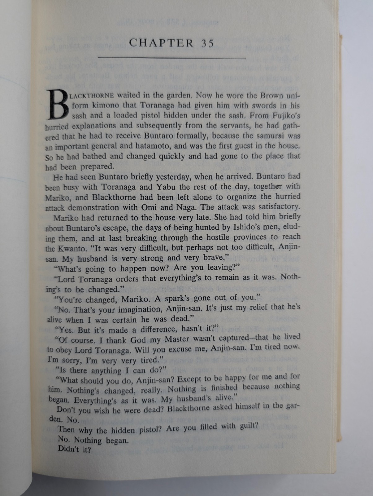 1975 SHOGUN A Novel of Japan James Clavell Hardcover Book Club Vol 2 Vtg Samurai