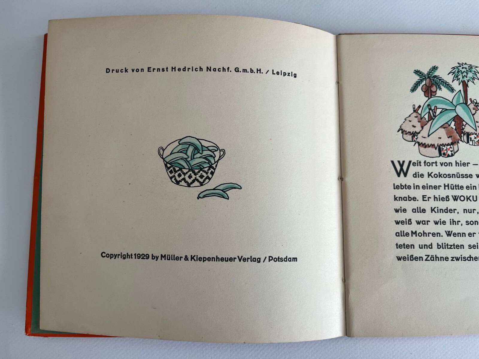 Conny MEISSEN / IN DIE WEITE WELT 1929 German Children&rsquo;s Africa Rare