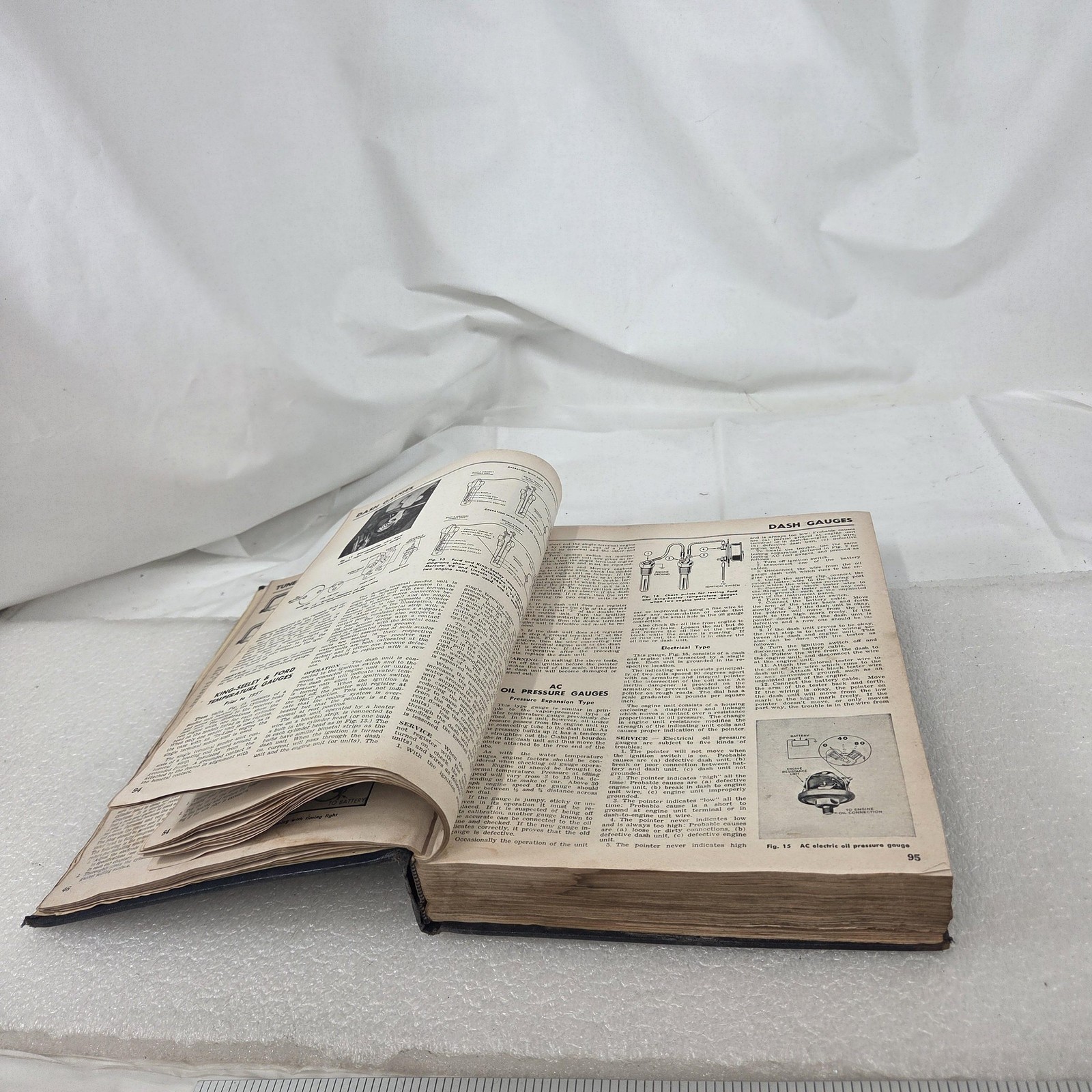 Vintage 1960 Motor&rsquo;s Auto Repair Manual 23rd Edition Hardcover Car Repair Guide