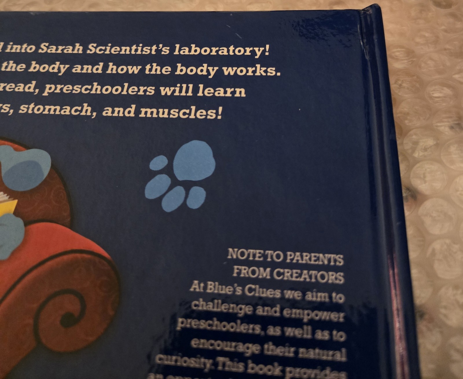 Vintage Blue&rsquo;s Clues Book Bundle – New « Amazing Body » & VGUC « Skidoo to Planets »