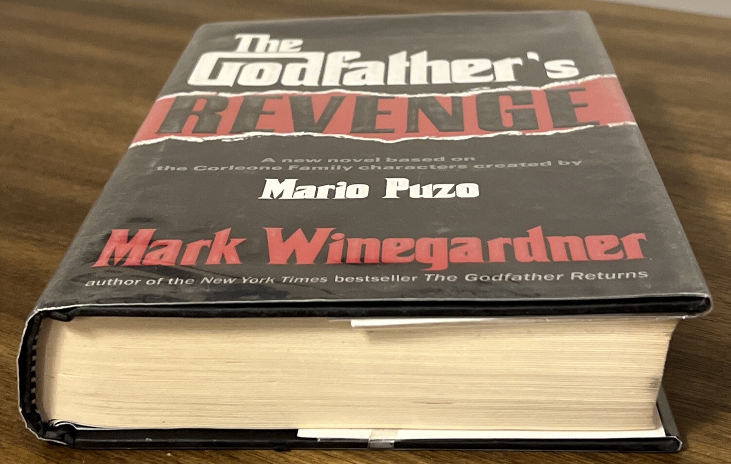 Mario Puzo&rsquo;s THE GODFATHER&rsquo;S REVENGE Mark Winegardner 2006 1st Print Hardcover