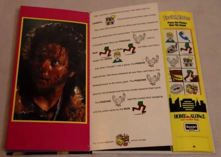 HOME ALONE 2 LOST NEW YORK VTG SOUND & STORYBOOK LOOK &lsquo;N LISTEN ELECTRONIC 1992