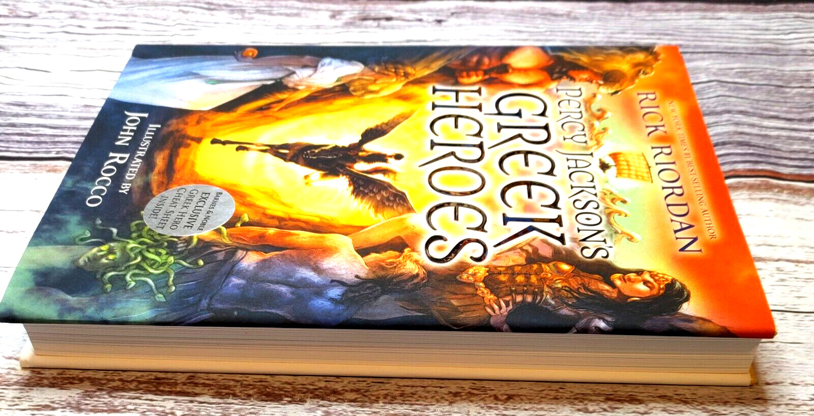 Percy Jackson&rsquo;s Greek Heroes by Rick Riordan 2015 Hardcover 1st Ed/Exclusive.