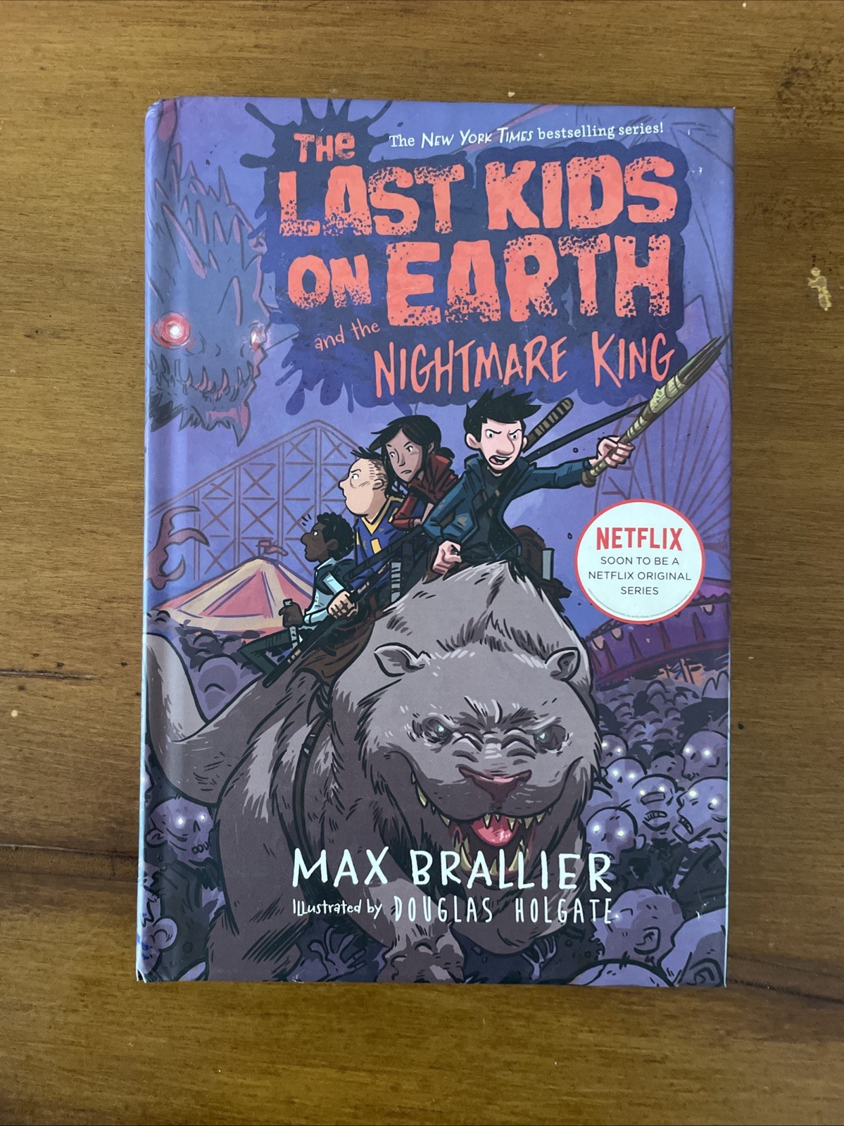 Last Kids on Earth by Max Brallier Book Lot of 9 Hardcover Netflix Series