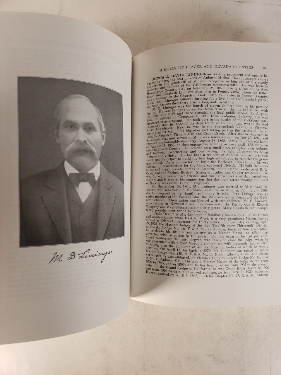 History of Placer and Nevada Counties by W. B. Lardner & M. J. Brock (1924)