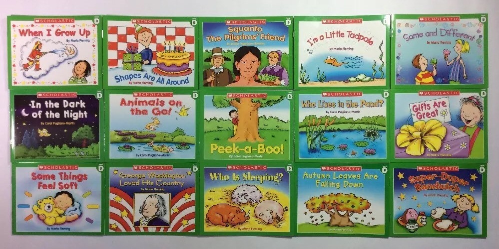 Childrens Books Level D Guided Reading Lot 15