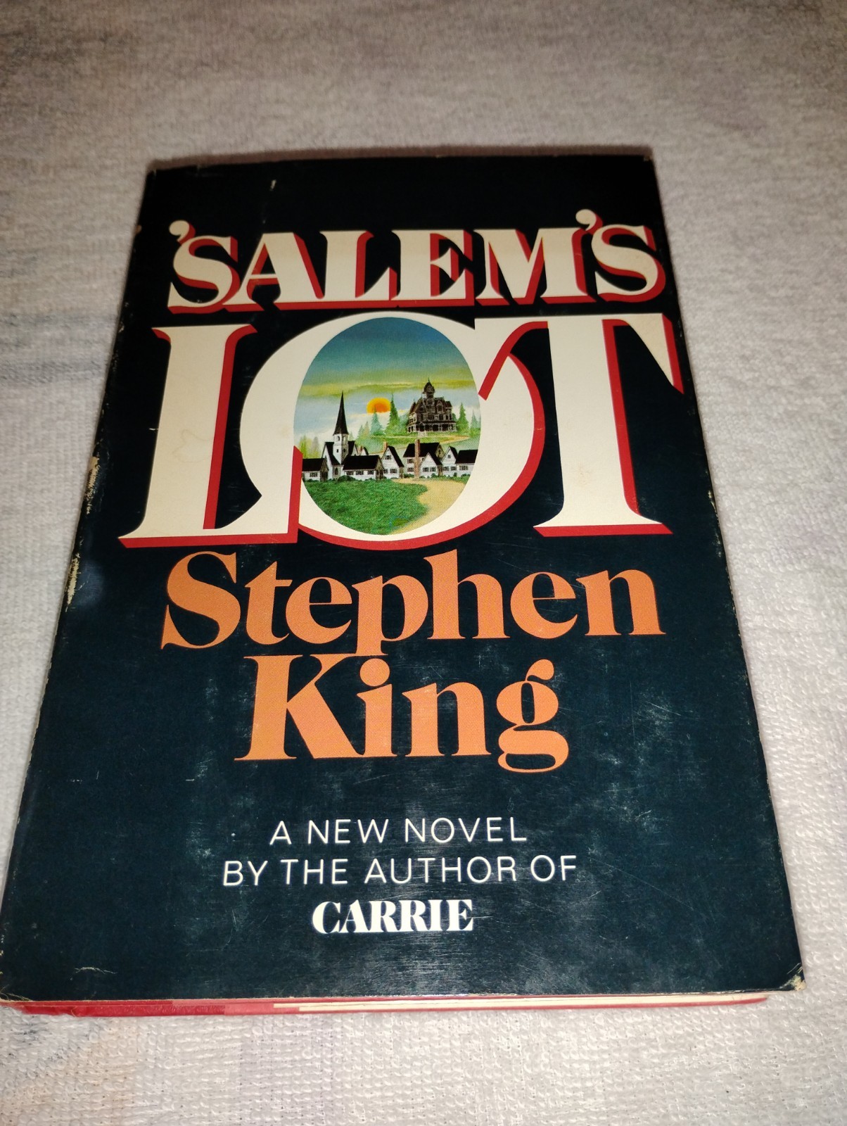 SALEM&rsquo;S LOT HC DJ Stephen King First Book Club Edition BCE 1975