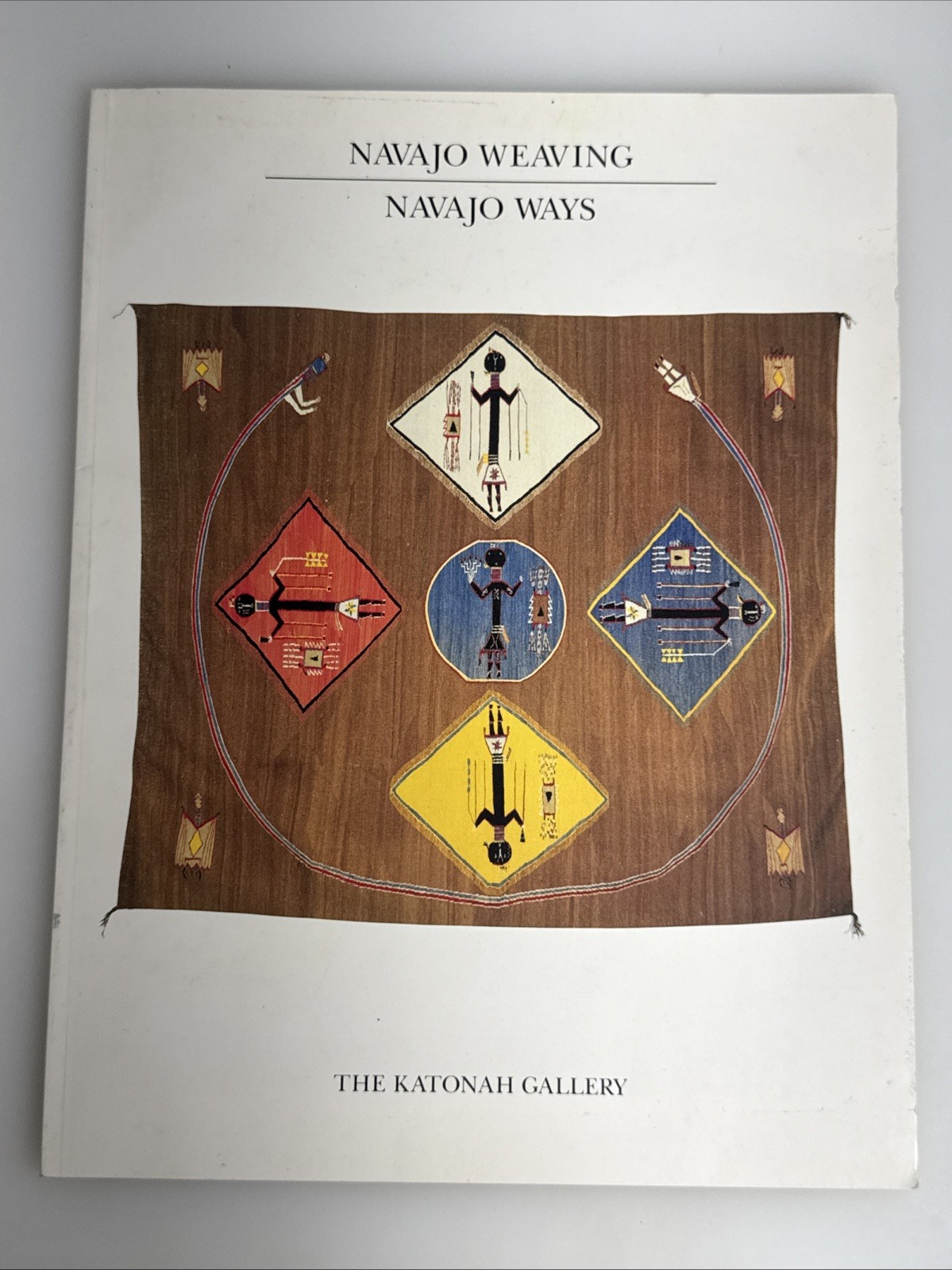 Navajo Weaving, Navajo Ways by Seymour Harriet Koenig Katonah Gallery 1986 B