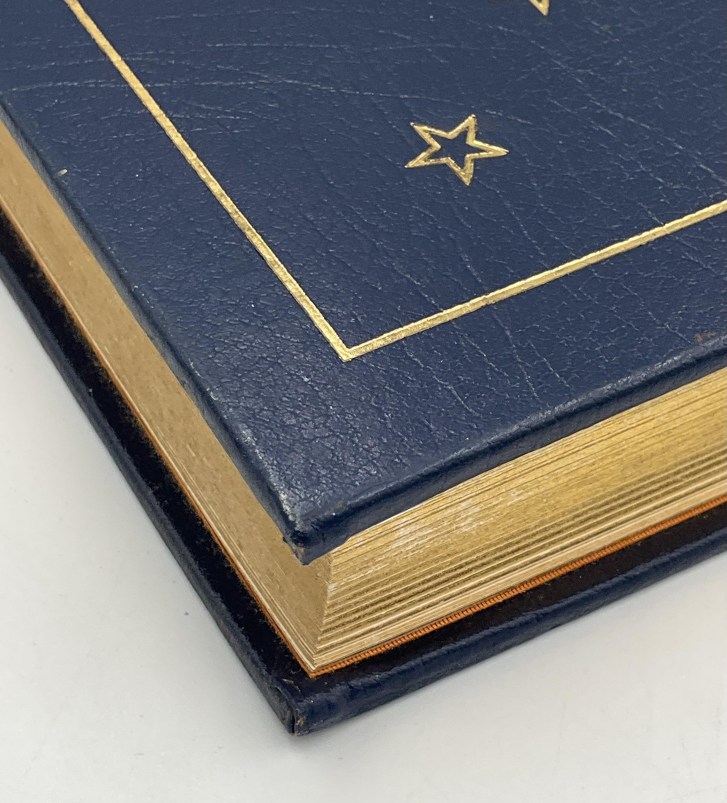 Vintage Rights Of Man Thomas Paine HC Collector&rsquo;s Ed Leather Blue 1989 Taunton