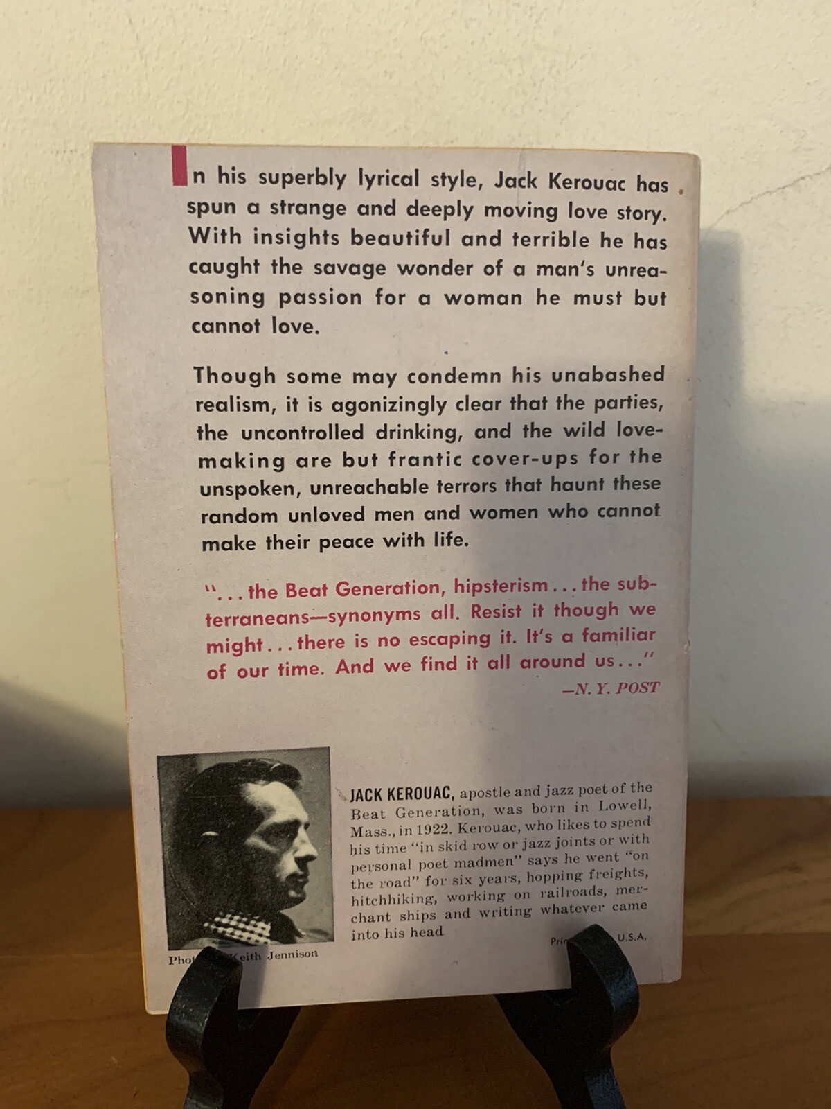 Jack Kerouac – The Subterraneans – 1959 First Paperback Avon T-302