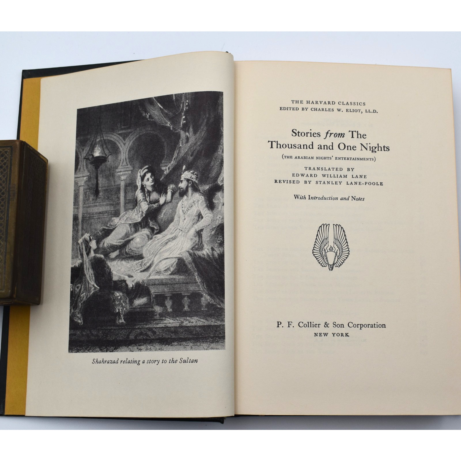 Harvard Classics Deluxe HC Books Virgil Bunyan Izaak Walton Aesop Grimm lot of 4