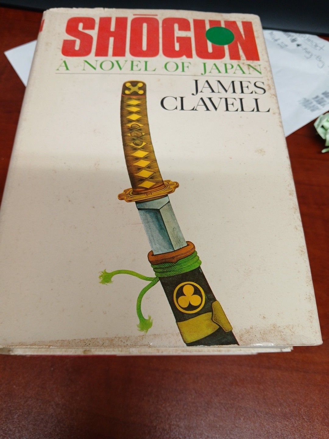 Shogun Volume 1 and 2 by James Clavell 1975 BCE HC Plus Vol 1 Noble House