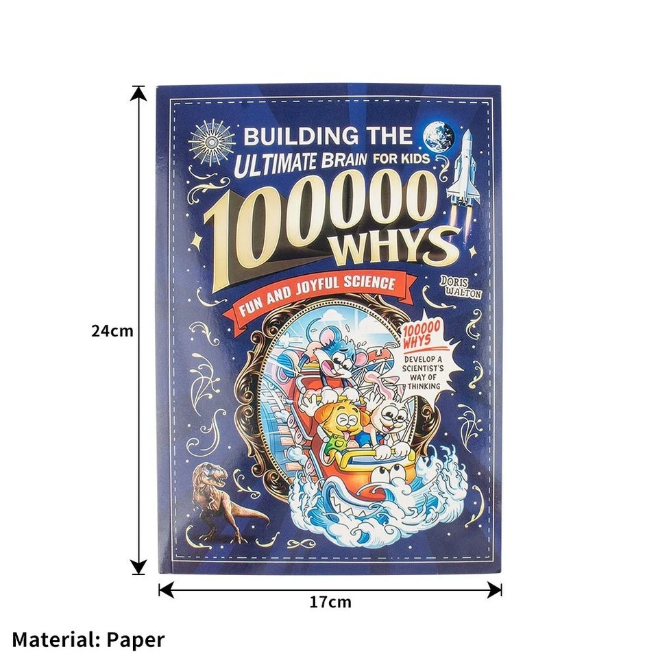 Children&rsquo;s Encyclopedia 100,000 Whys Extracurricular reading for Kids Book JQ