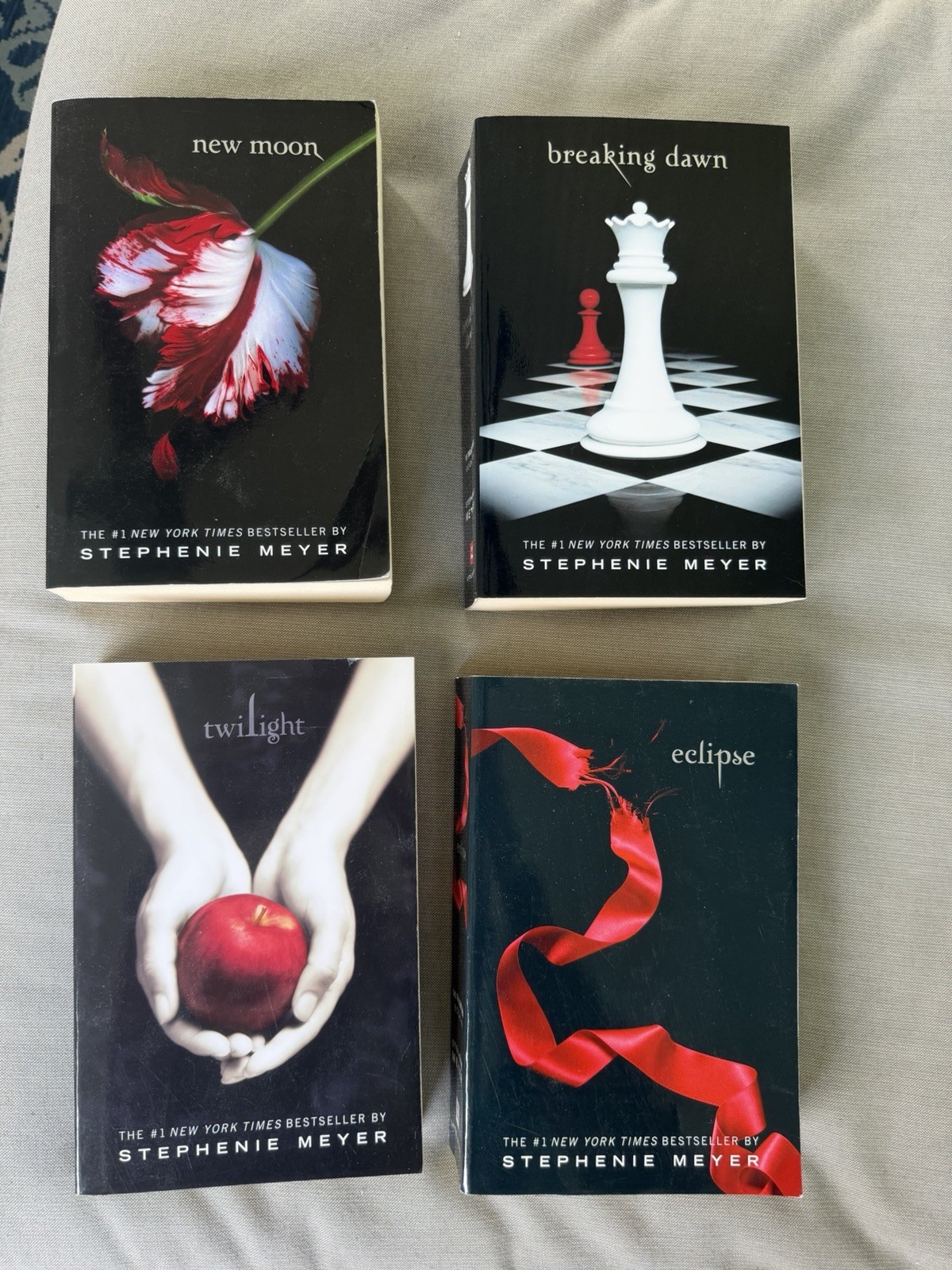 The Twilight Saga Complete 4-Book Paperback Set by Stephenie Meyer