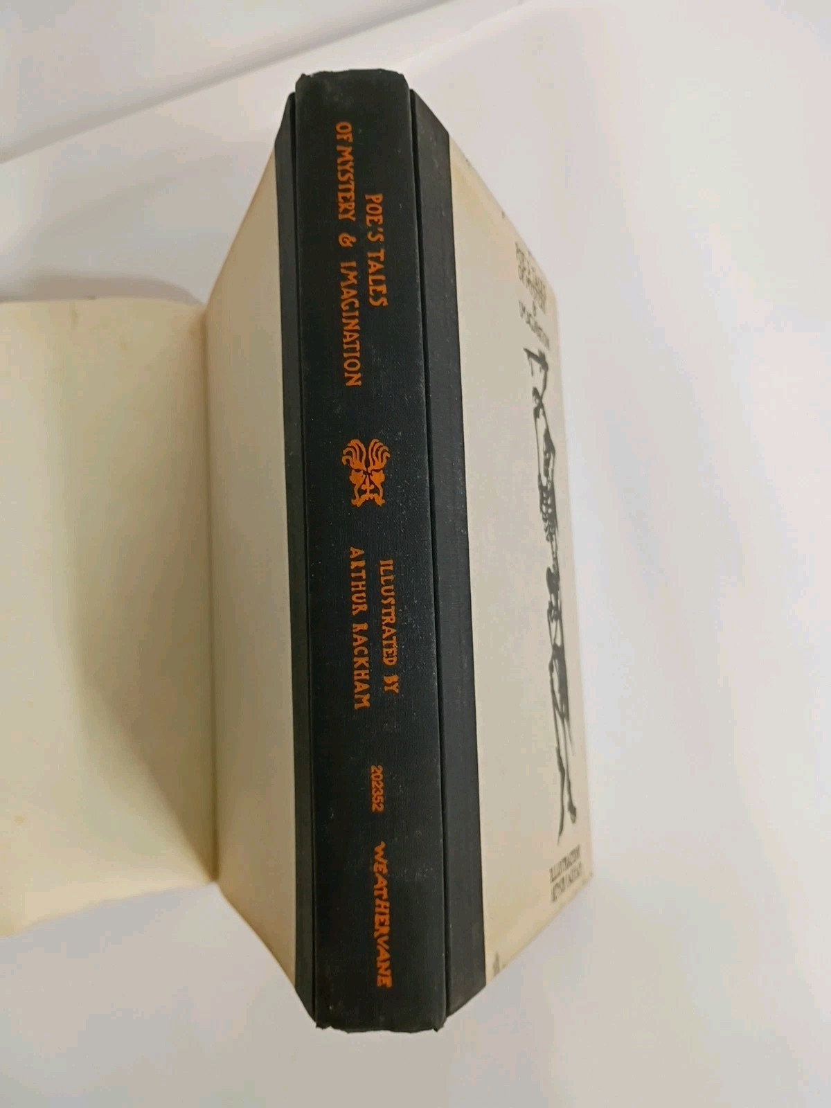 Vintage 1935 « POE&rsquo;S TALES OF MYSTERY & IMAGINATION » 317-Page Hardcover