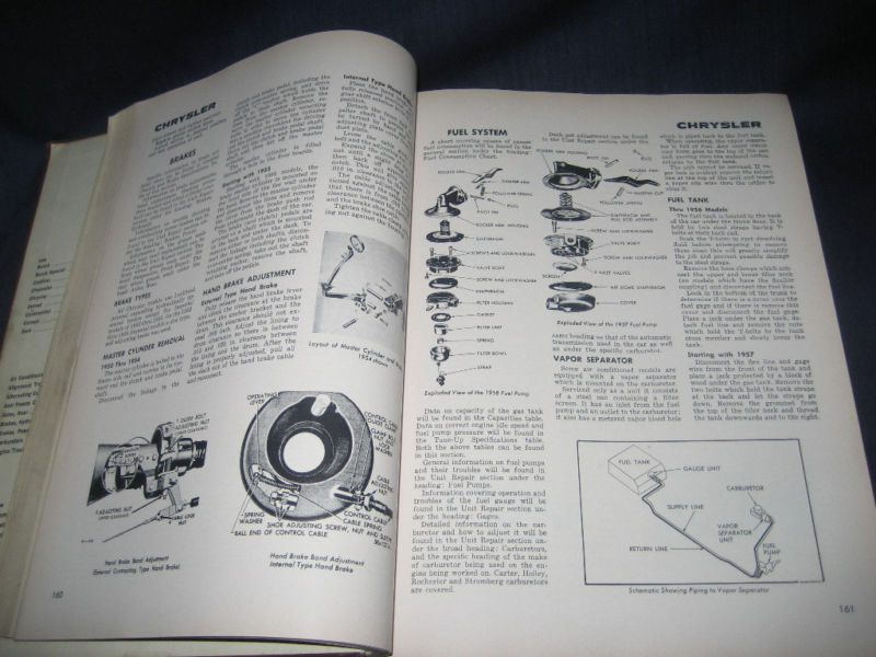 Vintage CHILTON&rsquo;S AUTO REPAIR MANUAL 1961 hardcover 32nd Edition