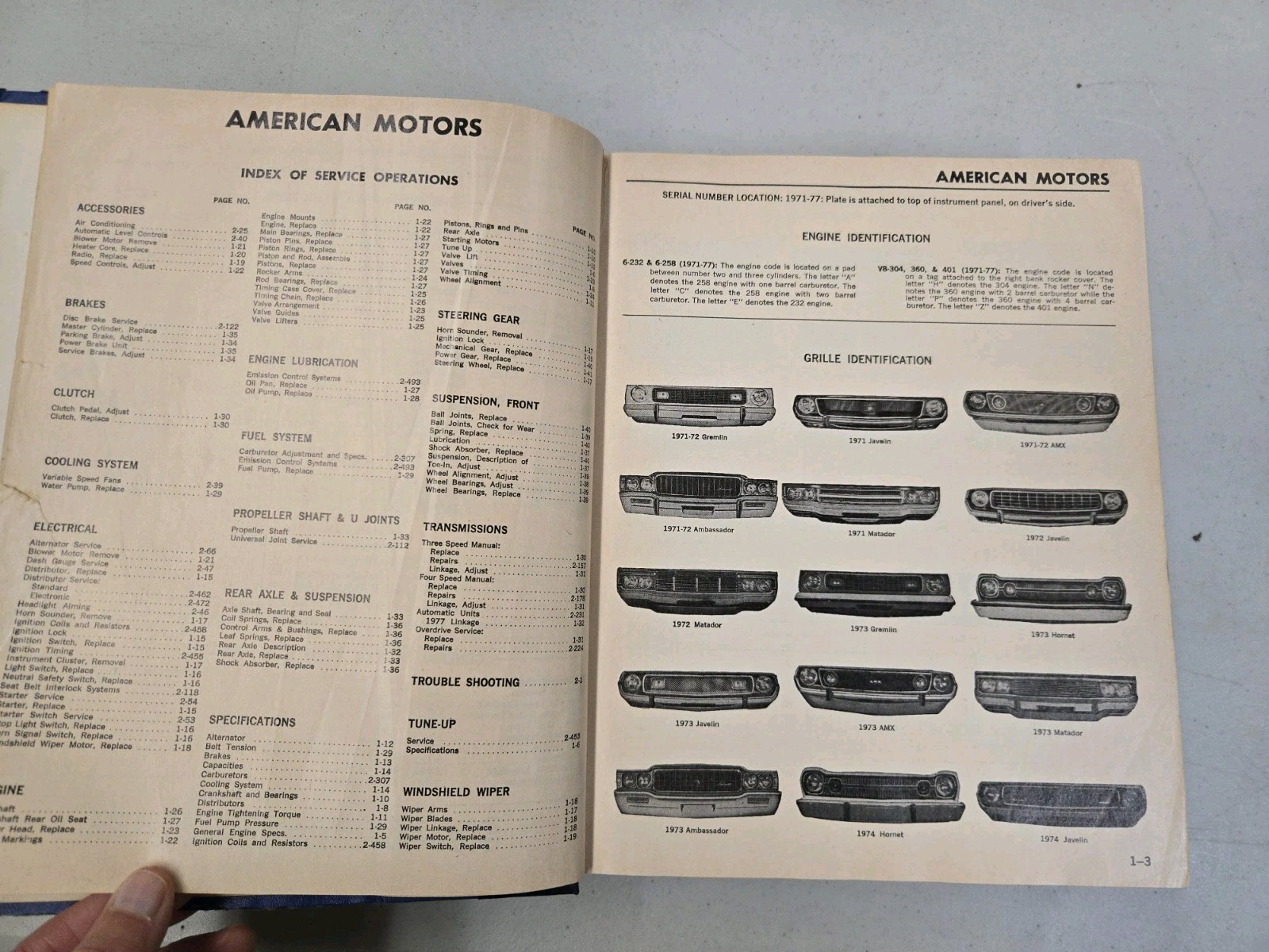 Motor&rsquo;s Auto Repair Manual 1971-1977 Models 40th Edition